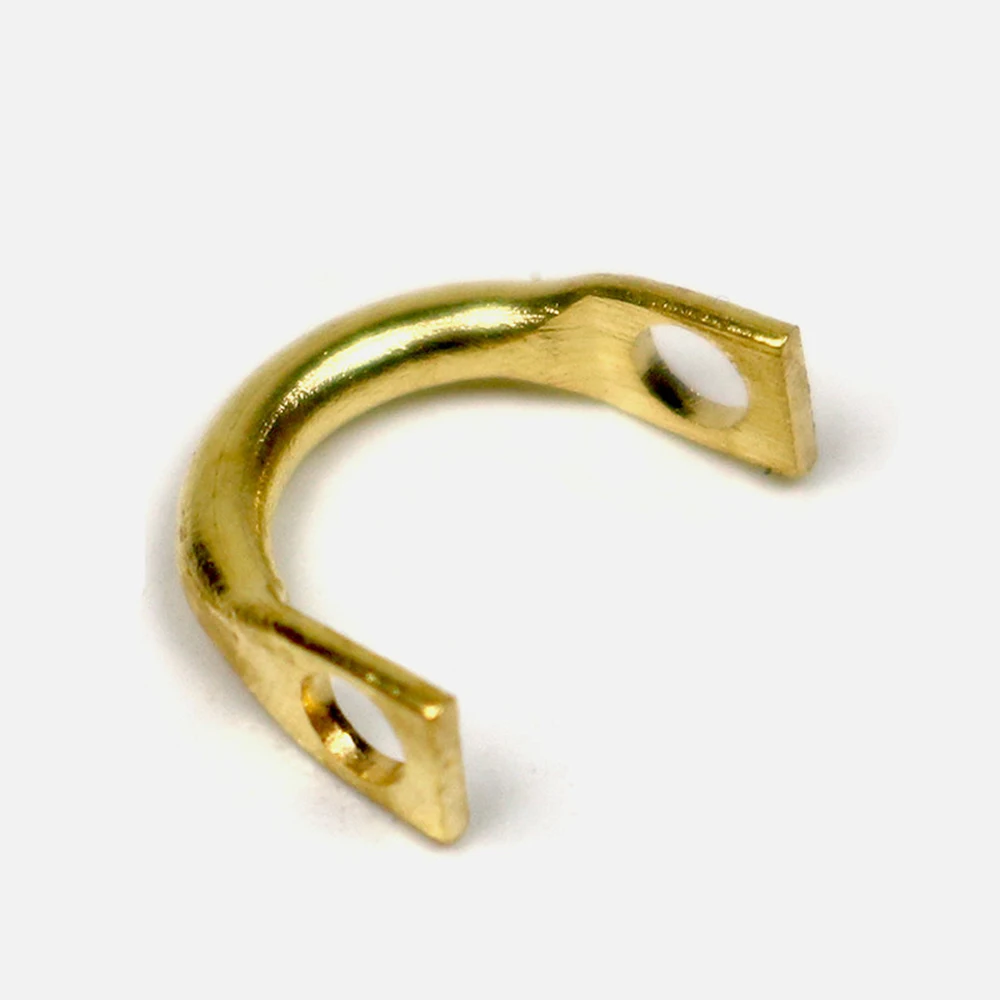 50PCS Durable Metal Easy Spin Solid Brass Easy-Spin Clevises Spinner Sliver/Gold Outdoor Fishing Lures Accessories fishing accessories fishing tackle fishing swivels