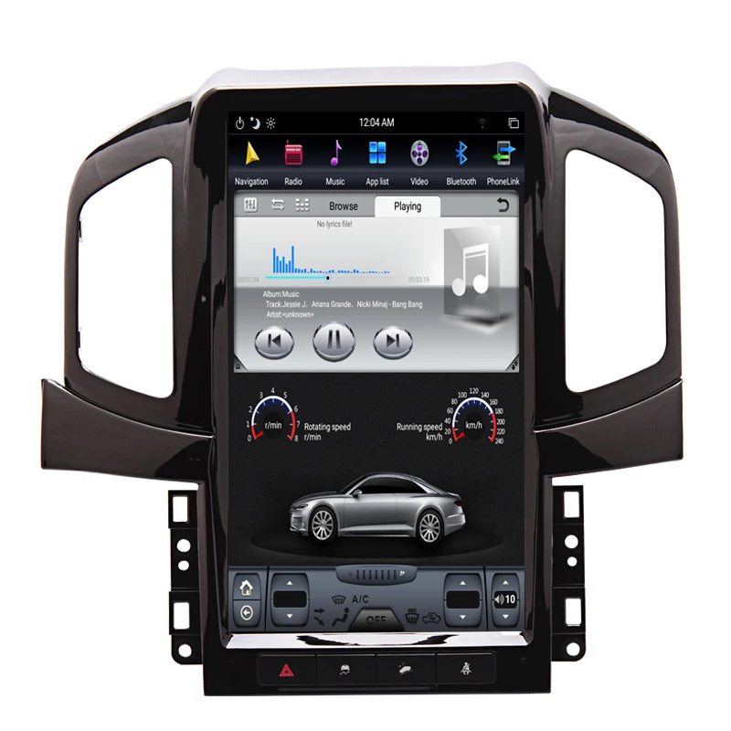 Discount NAVITOPIA 13.6inch Vertical Screen Tesla Android 7.1 Car GPS Navigation for Chevrolet Captiva 2013-2017 Car DVD Player 2
