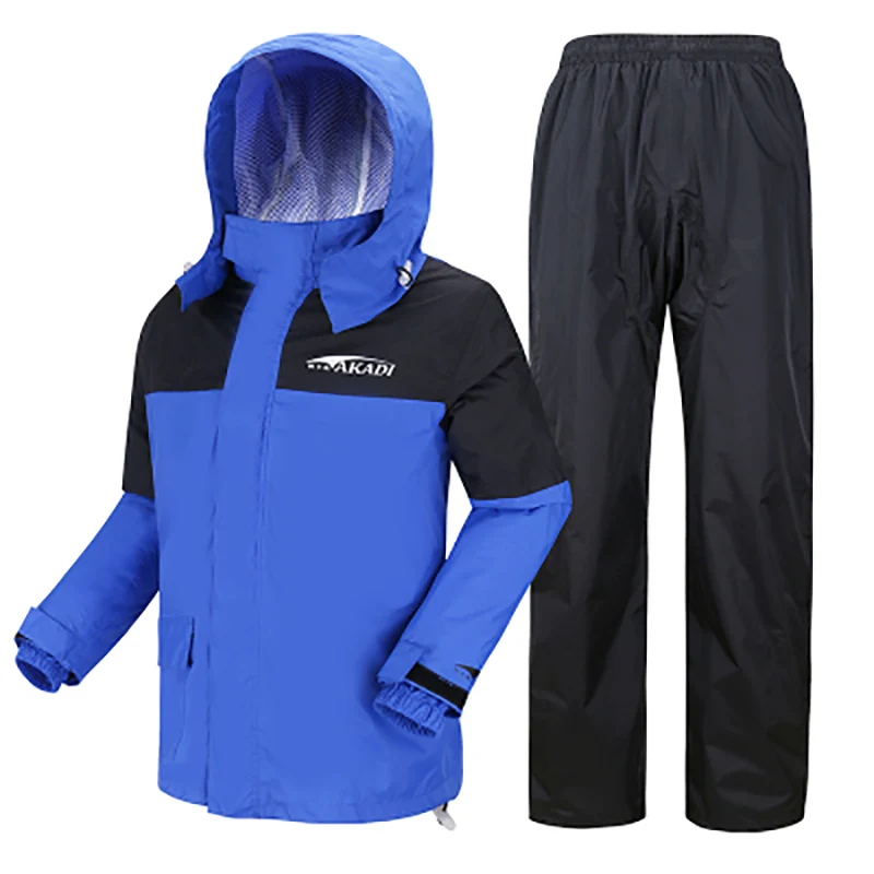 Moto lluvia abrigo con pantalones непроницаемый Чехол для мужчин mujer ciclismo traje - Цвет: Style 4