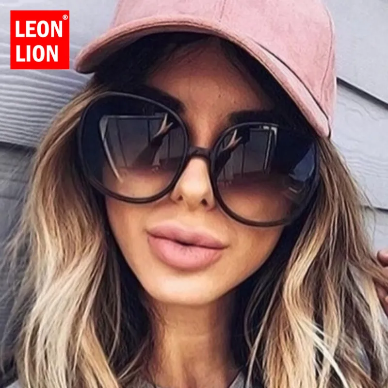 Солнечные очки LeonLion в стиле ретро UV400 для мужчин и женщин солнцезащитные