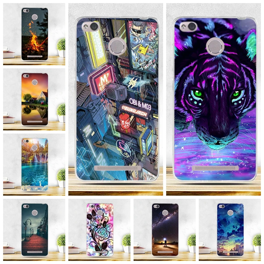 

Phone Cases For Xiaomi Redmi 3 Pro 3s Redmi 3s Cover TPU Silicon Phone Back Cover for Xiaomi Redmi 3 Pro Case Redmi 3 S Pro Case