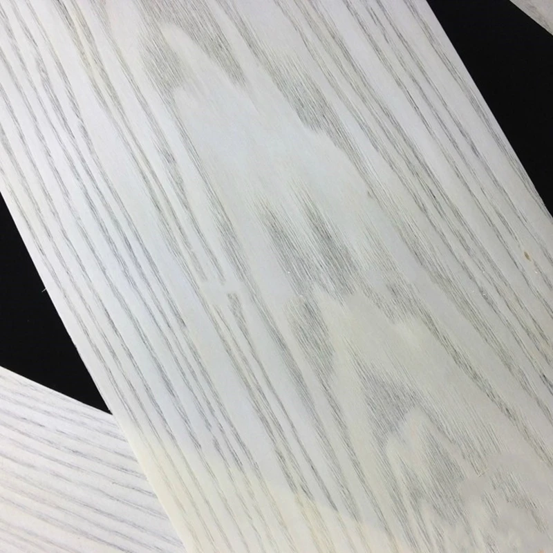 Natural Genuine White Ash Wood Veneer Furniture about 24cm x 250cm