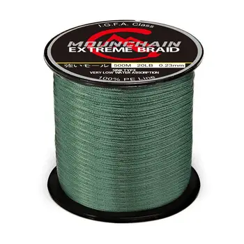 

Fishing Line Imported Material 4 Series 300M 8 Series 300M Dyneema Fishing Line Braided Wire Bite Resistant String Accessories