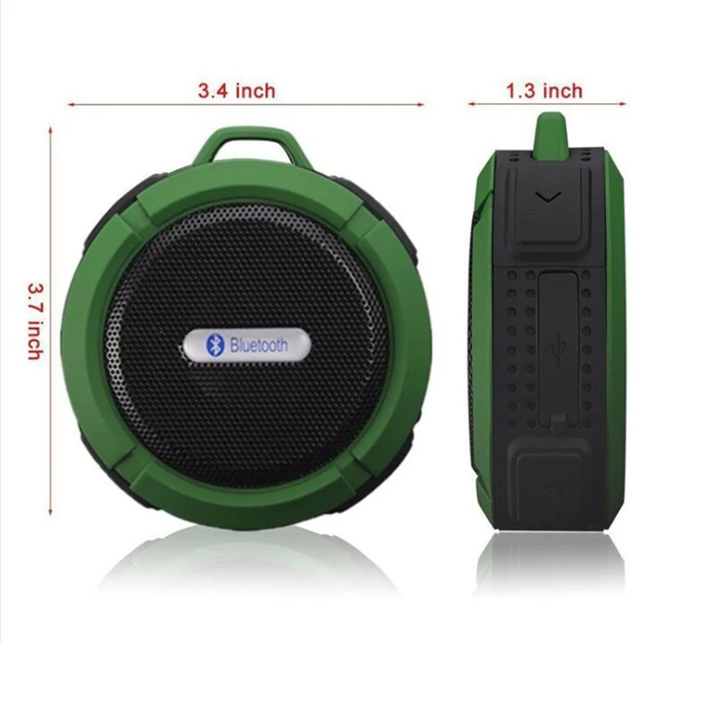 Мини Портативная Беспроводная Bluetooth Колонка стерео для телефона AUX TF музыкальный