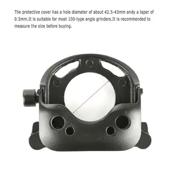 

Electric Angle Grinder Protective Cover Woodworking Shaping Wood Cutter Parts Y4UA