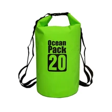 5L/10L/15L/20L/30L Водонепроницаемый сухой мешок Рулон Топ мешок держит снаряжение сухой непромокаемый рюкзак для каякинга рафтинг лодок Swimm