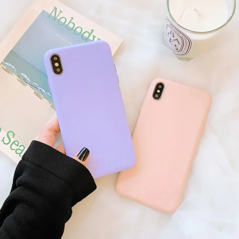 Роскошный мягкий чехол funda для iPhone 11 pro 8 6 6s 7 plus X XS Max XR телефона противоударный ТПУ