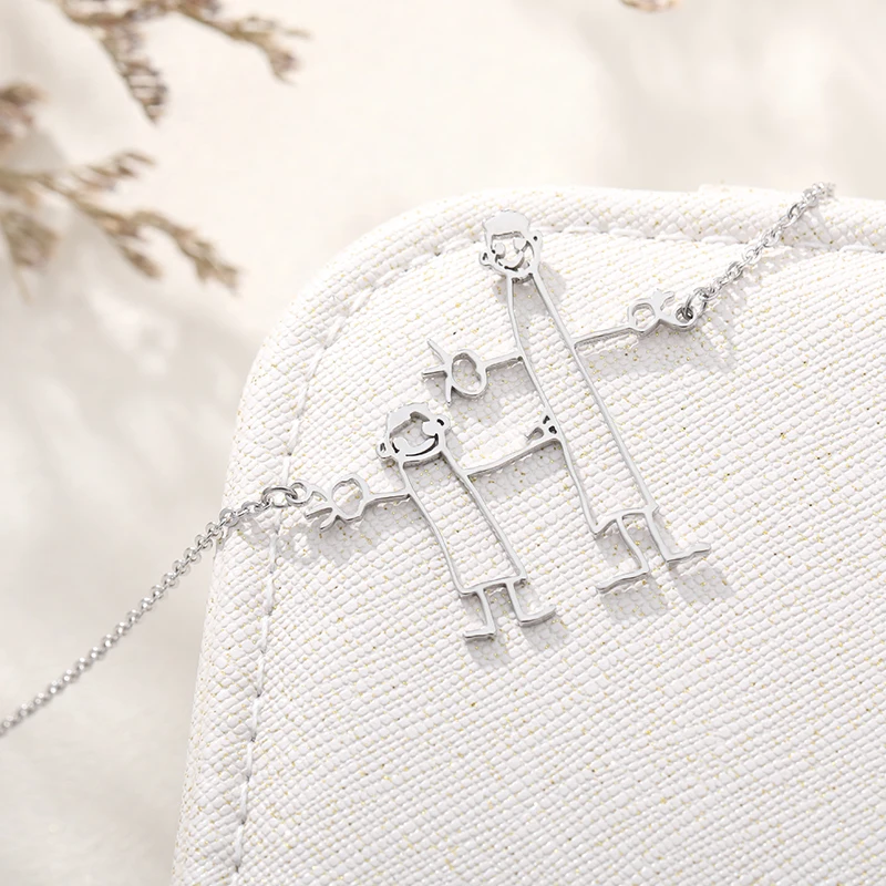 Индивидуальный детский браслет с изображением имени ручной работы для женщин