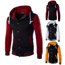 Newset Men Coat Jacket Outwear Winter Slim Hoodie Warm Hooded Tracksuits Stylish Fashion Design Bursting Drop Ship 2XL