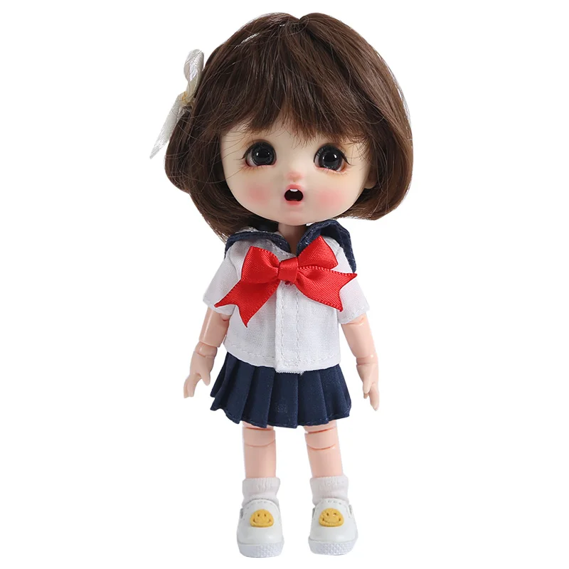 Ob11 одежда для малышей Красивая свинка 1/12 bjd Молли Красная Шапочка PICCODO моряк костюм куклы одежда юбка аксессуары для кукол