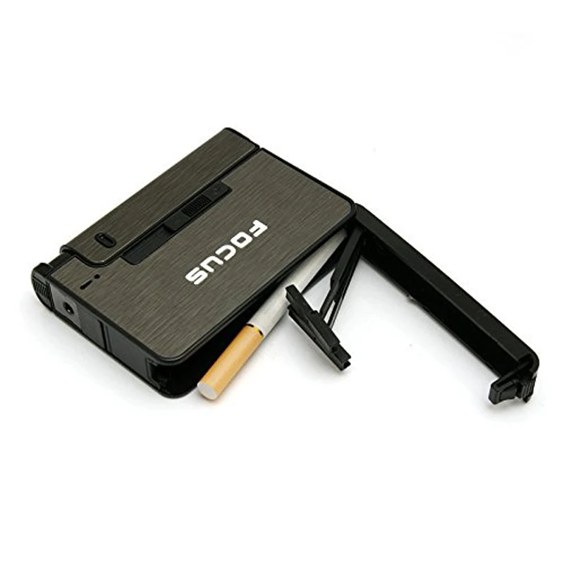 Focus Cigarette Case Inner Lighter Box Lighter Holder Case Portable Smoking Gadgets
