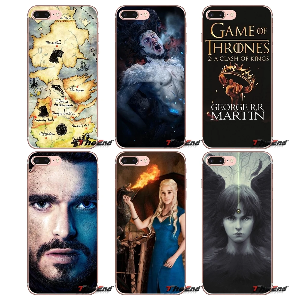 Горячая Распродажа Jon snow Thrones силиконовый чехол из ТПУ для samsung Galaxy Note 3 4 5 большое