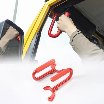 

2Pcs Front Handle Roofhandle Handles for Jeep Wrangler TJ 1997-2006