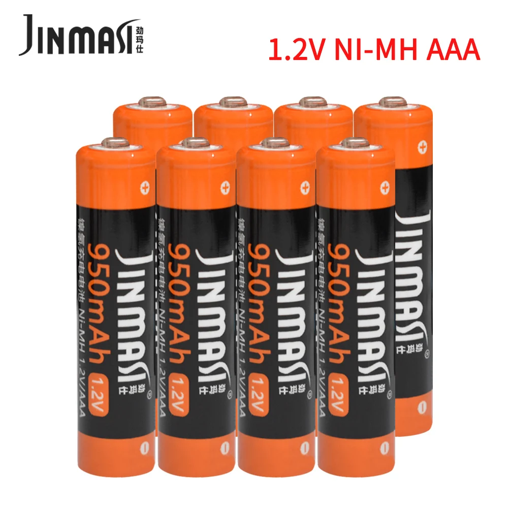 

2-24PCS 1.2V ni-mh aaa rechargeable battery 3A aaa battery 950mAh batteries for toy flashlight