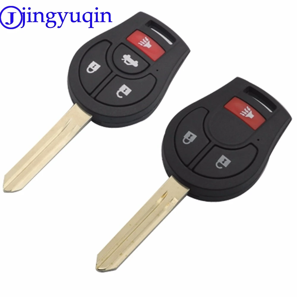 10x 3/4 кнопочный дистанционный флип чехол для автомобильного ключа Nissan Versa Sentra Altima