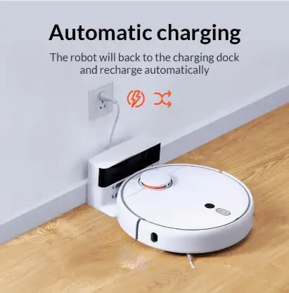 Оригинальный робот пылесос Xiaomi Mi для дома Wi Fi и приложения бытовой пылесос|robot