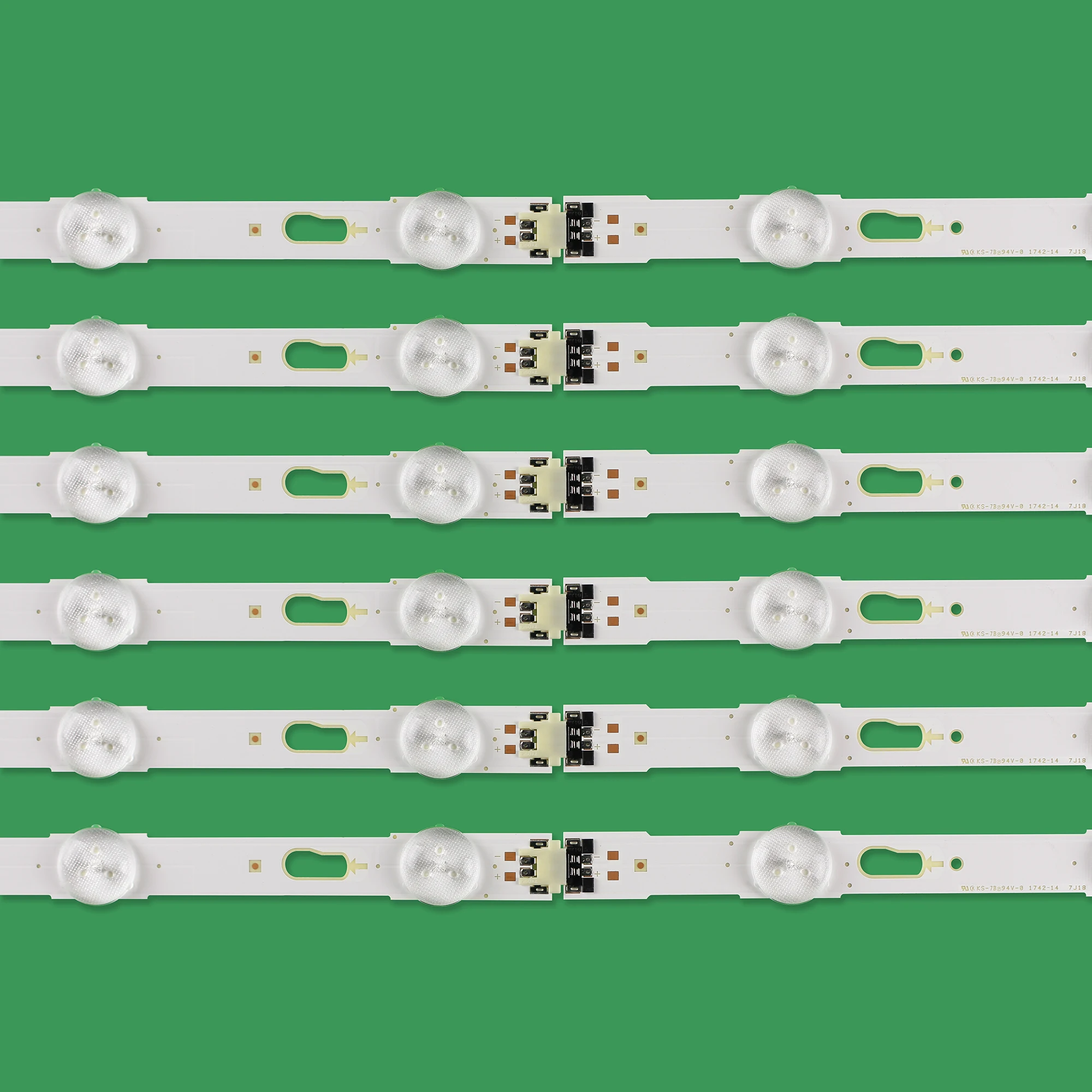 Led Backlight para Ue55ku6100k S_5u75_55_fl_r6_rev1.5_150514 Lm4100135a S_5u75_55_fl_l8_rev1.5_150514 Lm41-00136a Ue55ju6075 Novo - Imagem 4