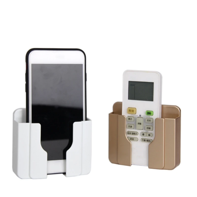 Горячее предложение, универсальное настенное зарядное устройство, подставка для телефона, держатель для зарядки, полка, кронштейн, прочные полки для мобильного телефона, пульт дистанционного управления