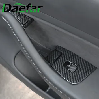 

Daefar Car Window Button Modified Patch For Tesla Model 3 Car Interior Accessories Door Lock Decorative Patch 14pcs/set