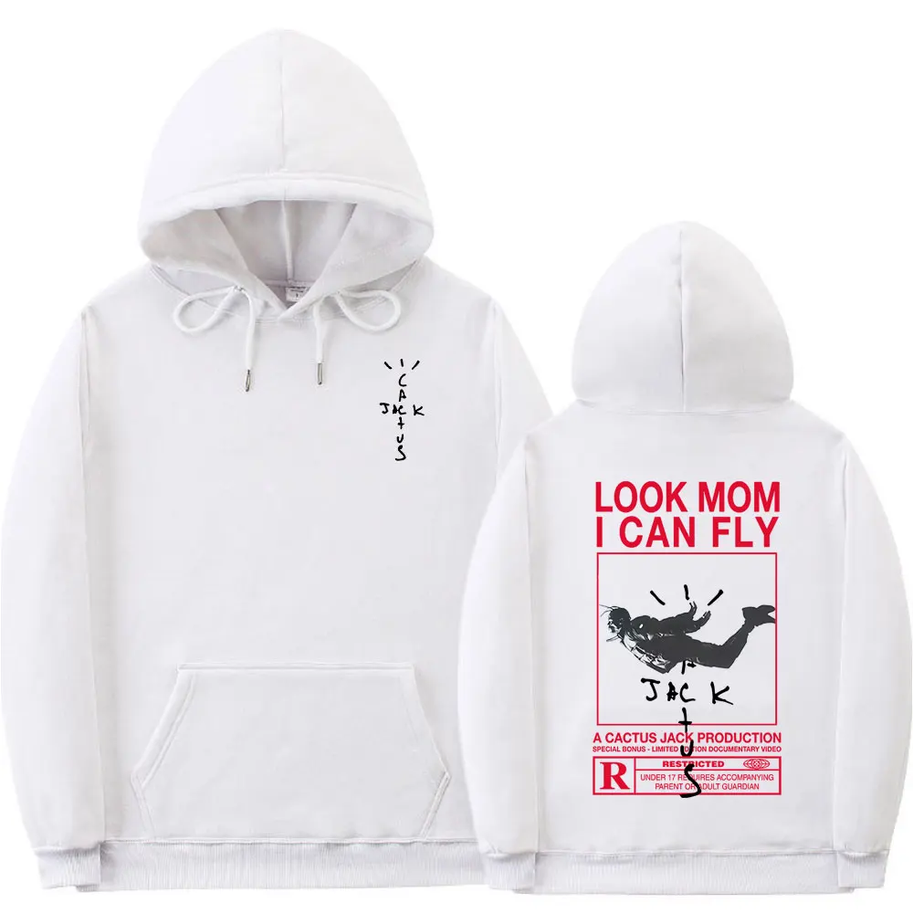 LOOK MOM I CAN FLY TRAVIS SCOTT THEMED HOODIE (10 VARIAN)