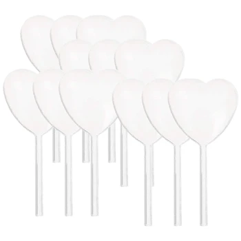 

4ML Plastic Pipettes Heart Shaped Pipettes Disposable Eye Dropper Squeeze Transfer Oil Tool DIY Ice Cream Home Supplie