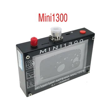 

Mini1300 HF/VHF/UHF Antenna Analyzer 0.1-1300MHz with 4.3" TFT LCD Touch Screen