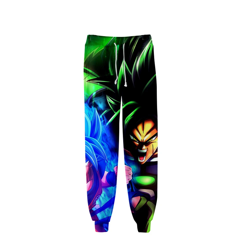 Модные популярные Dragon Ball Z Broly 3D повседневные штаны для мужчин Женская мода на осень-зиму комфортный для мальчиков и девочек спортивные штаны