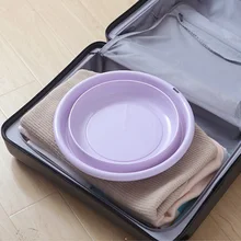 Портативный складной умывальник круглый умывальник для ванной комнаты для стирки кемпинга путешествия XOA88