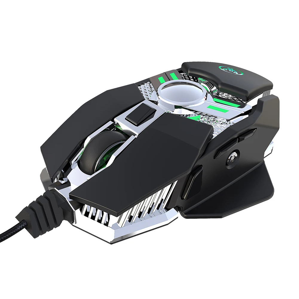 Игровые мыши офисные 7 программируемых кнопок ноутбук оптическая USB эргономичная домашняя ПК Проводная мышь Механическая настольная Регулируемая dpi