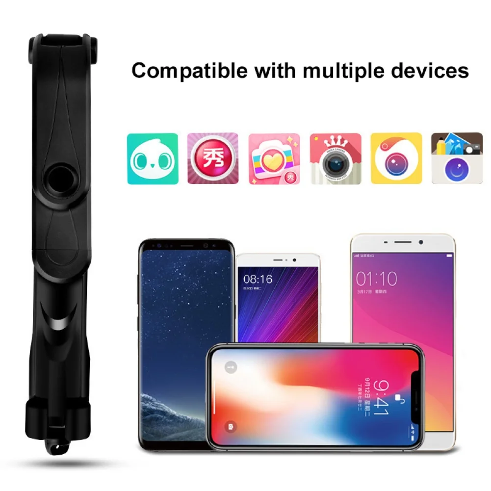 Профессиональный 360 градусов держатель для телефона с камерой Bluetooth пульт дистанционного управления кронштейн Подставка монопод Аксессуары для укладки для IOS Android