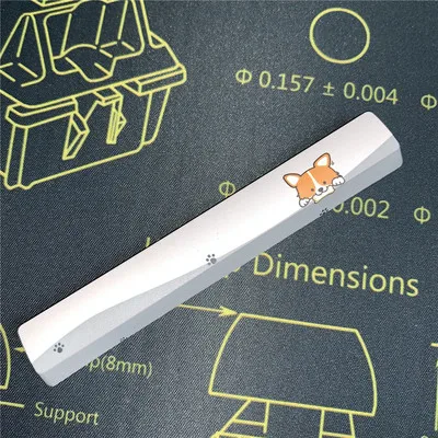 model 8 Распродажа по сниженным ценам Sakura spacebar индивидуальная Кепка для ключей OEM профиль механическая клавиатура PBT пятисторонняя сублимационная космическая Кепка - Цвет: model 8