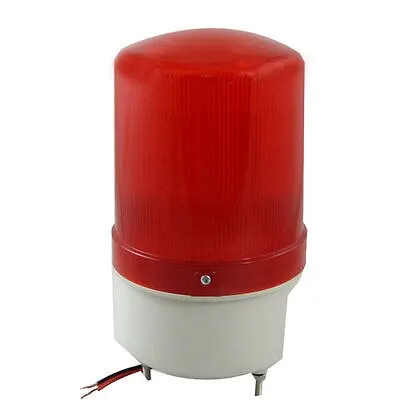 

DC 24V Red Industrial LED Warning Rotating Tower Light with Buzzer
