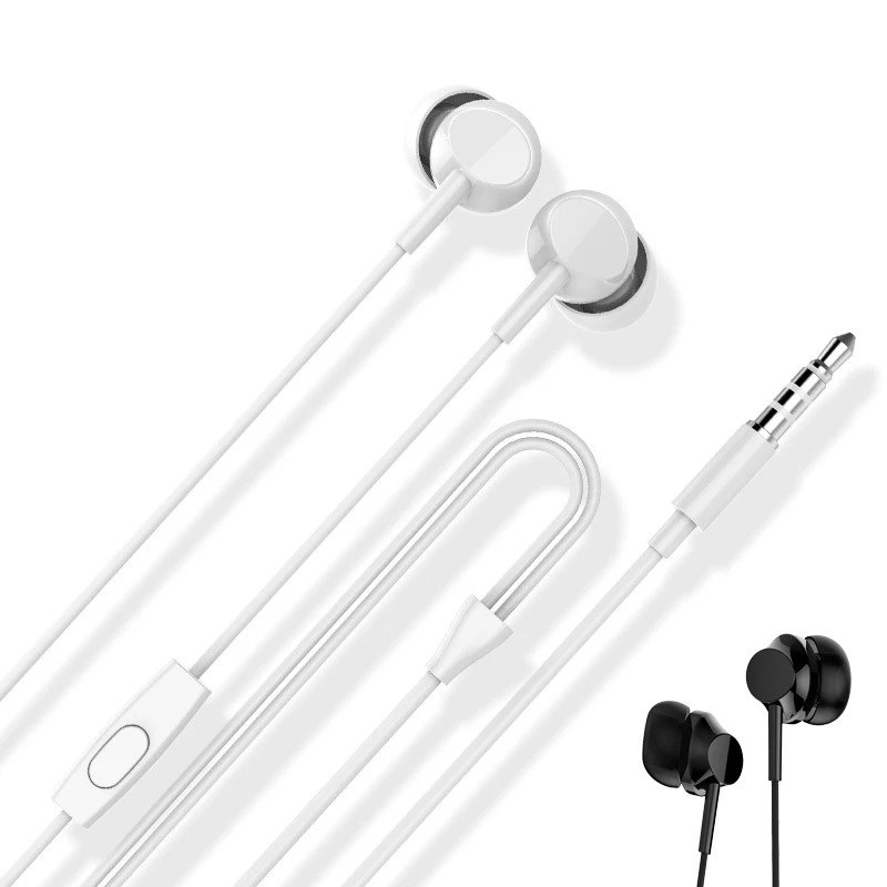 Portable Wired Earphone M16 Bass Stereo Sound With Microphone 3.5MM interface Music Earphones Earpiece For Xiaomi iPhone Samsung |