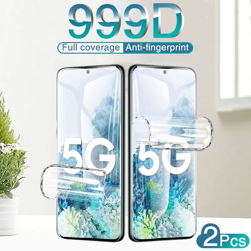 Full Cover Hydrogel Film For Samsung Galaxy S8 S9 S10 lite S20 Plus Screen Protector For Note 8 9 10 Plus A71 A50 Film Not Glass|Phone Screen Protectors| - AliExpress