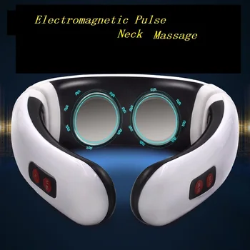 

Electronic pulse neck massager Pain Relief Tool Health Care Relaxation Cervical Vertebra Physiotherapy