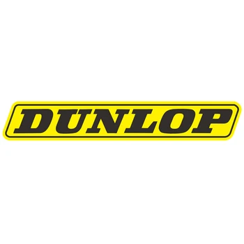 

15cm X 3cm for DUNLOP Sticker Rear Windshield Decal Car Stickers Window Bumper Decoration Car Styling Waterproof