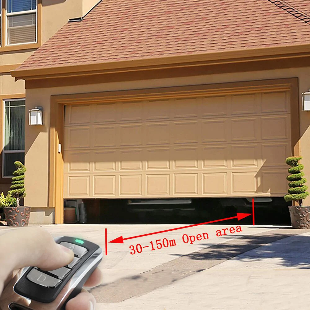 Garage Door Remote Control 433.92mhz Gate Control Rolling Code 287-868MHz Remote Control Duplicator Clone Garage Command Opener