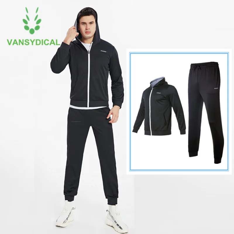 Осенне зимняя мужская спортивная одежда спортивный костюм для бега