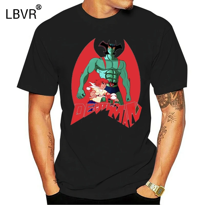 Devilman Camiseta de los años 80 para hombre y niño, camiseta de estilo  clásico a la moda|Camisetas| - AliExpress