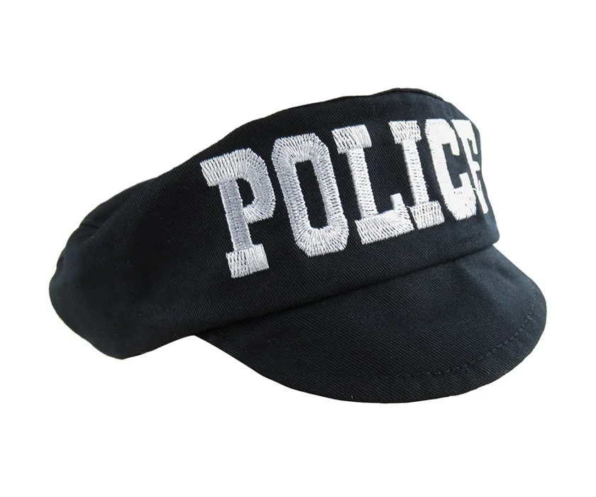 Baby Boy Captain Hats Cute Toddler Pilot Hat Winter Cosplay Style Infant Police Hats Spring Cap Accessories baby accessories diy Baby Accessories