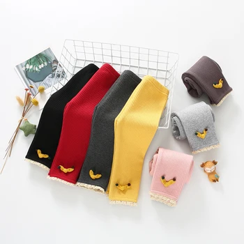 

2019 Warm Newborn Baby Pants Girls Elastic Casual Trousers Infant Autumn Baby Pants Toddler Leggings Clothes