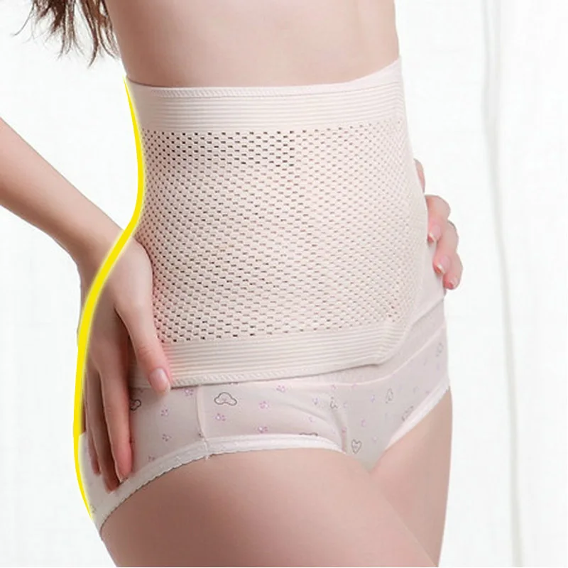 

Bao jian ci Breathable Plastic Tied with Postpartum Belly Band Mommy Corset Bound Bandage Cloth Girdle Weight Control Seemless W