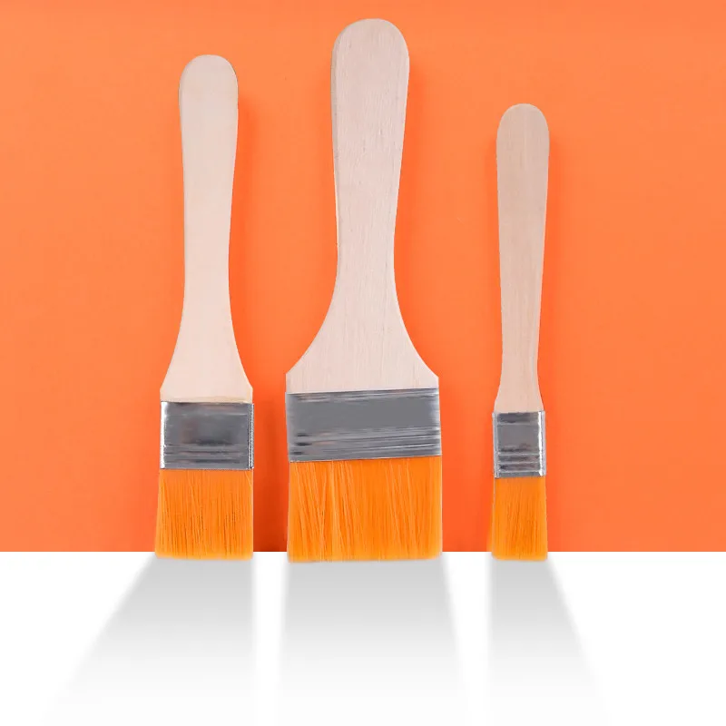 Кисти для красок, дерево, нейлон, кисть для окрашивания волос, пигментные Акварельные краски, художественная краска, ручная работа, акриловая детская художественная граффити, сделай сам, поставка