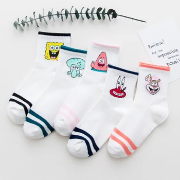 

5 pair/lot Cotton Women's Socks Funny Cute Animal Multipurpose Short Socks Harajuku Student Ankle Socks Breathable