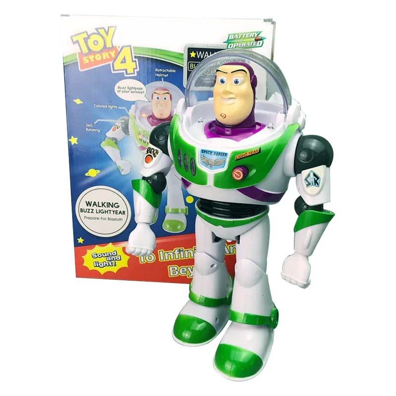 История игрушек 4 Buzz Lightyear кукла ходьба свет и звук фигурка горячие игрушки