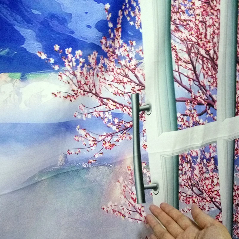 230x180 см Мандала индийский гобелен настенный романтичный Вишневый цветок Мисти горы богемский Коврик для йоги домашняя спальня художественный ковер