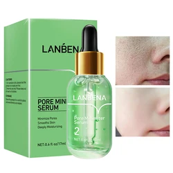 Pore Minimizer Serum T-Zone Treatment Repairs Moisturizes Soothes Redness Controls Oil Tightens Brightens Herbal Skin Care