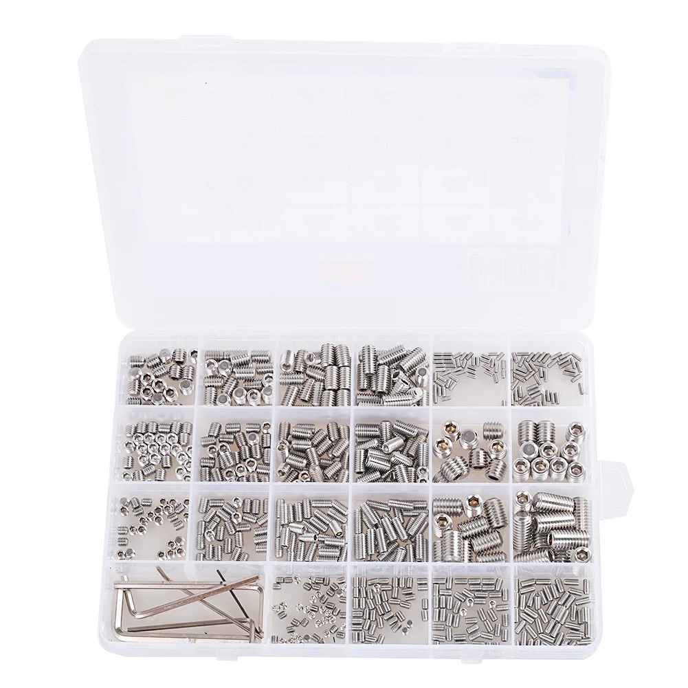 666 шт. Набор шестигранных головок с шестигранной головкой винт плоской из