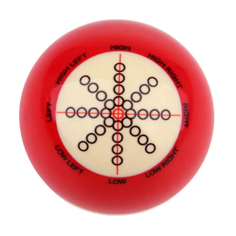 1pc Resin Billiard Practice Training Pool Cue Ball Snooker Training Balls Cueball