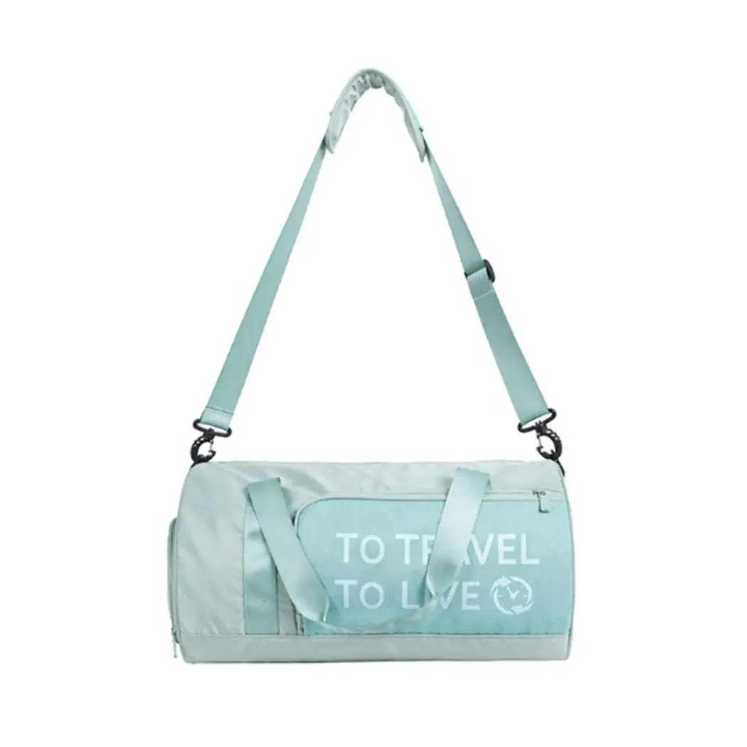 Fitness Sport Waterproof Bag Lightweight Short-distance Casual Square Workout Travel Solid Zipper Bag Workout